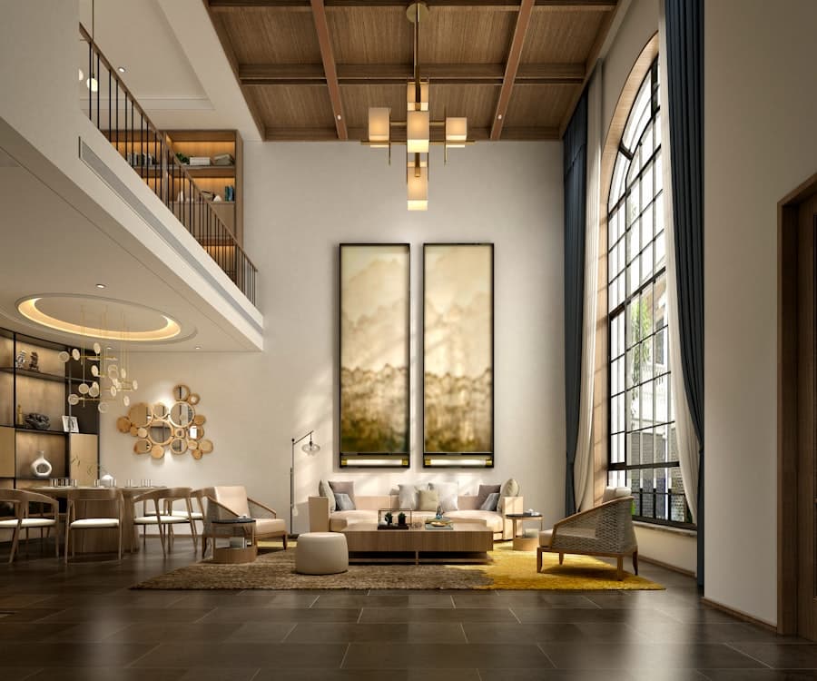 Sala de estar luxuosa — Cobertura Higienópolis